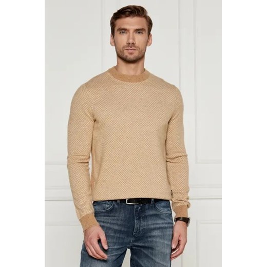 BOSS BLACK Wełniany sweter H-Eltoro | Regular Fit S Gomez Fashion Store