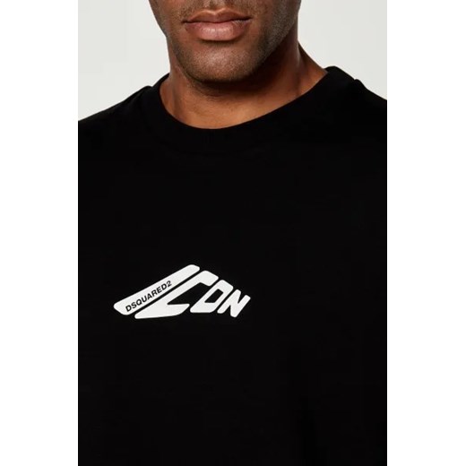 T-shirt męski Dsquared2 z krótkim rękawem