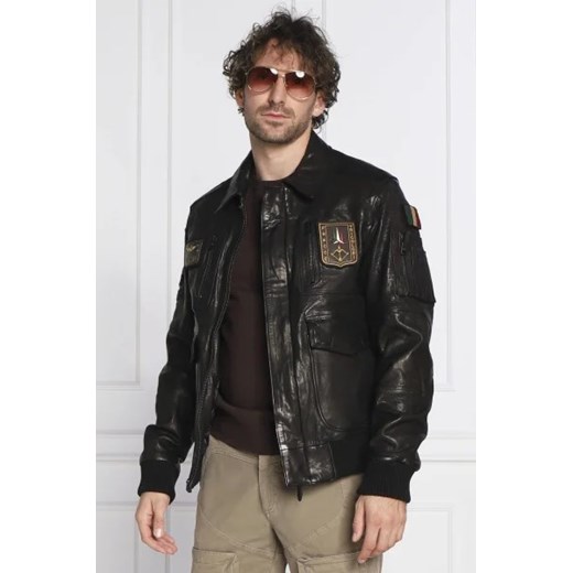 Aeronautica Militare Skórzana kurtka | Regular Fit Aeronautica Militare 56 Gomez Fashion Store