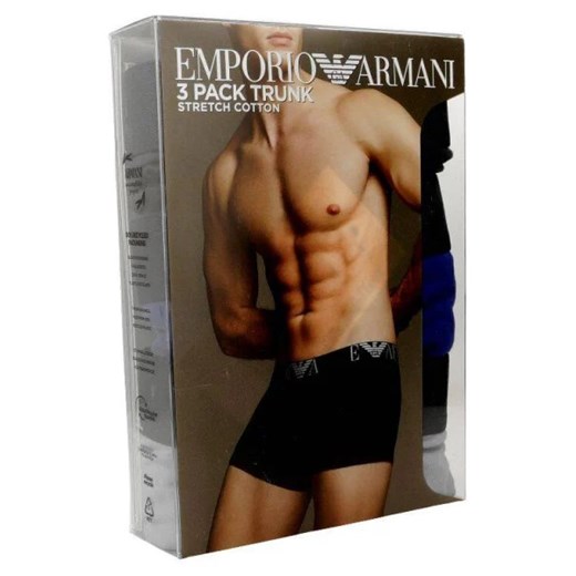 Emporio Armani Bokserki 3-pack Emporio Armani M promocyjna cena Gomez Fashion Store