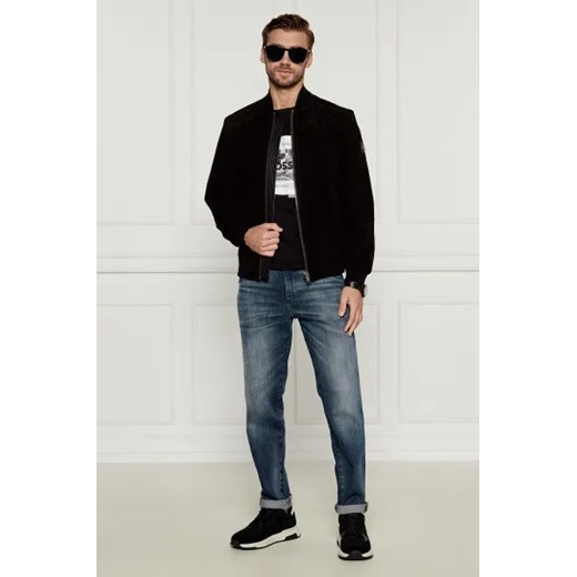 BOSS ORANGE Skórzana kurtka bomber Joflag | Regular Fit 50 Gomez Fashion Store