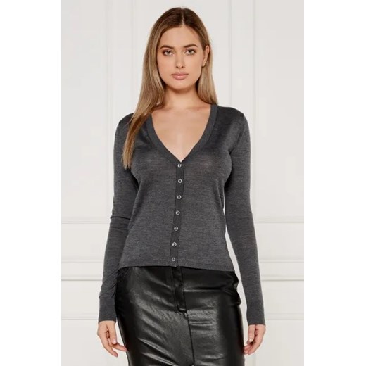 Pinko Wełniany kardigan | Regular Fit ze sklepu Gomez Fashion Store w kategorii Swetry damskie - zdjęcie 175000055