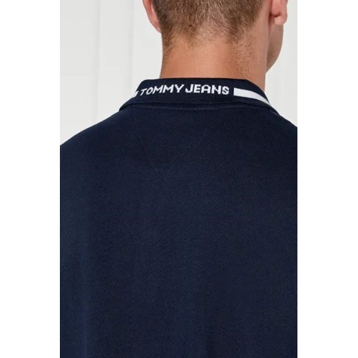 T-shirt męski Tommy Jeans granatowy na wiosnę casual 
