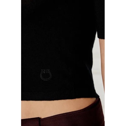 Pinko Wełniana bluzka | Slim Fit Pinko S Gomez Fashion Store