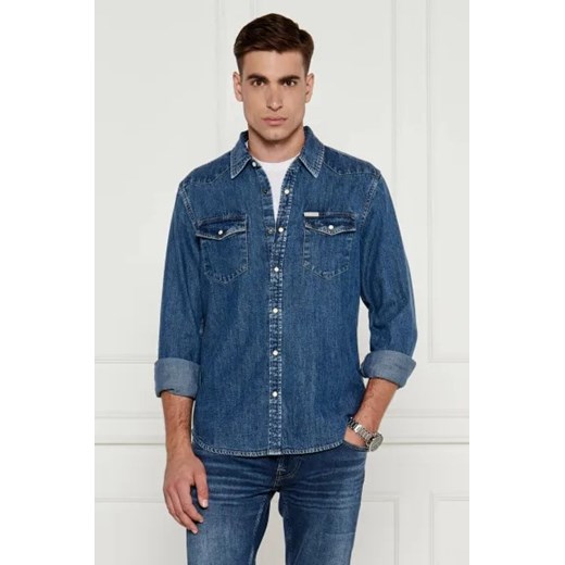 Guess Jeans Jeansowa koszula | Slim Fit ze sklepu Gomez Fashion Store w kategorii Koszule męskie - zdjęcie 175000228
