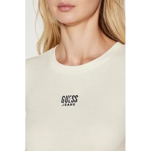 Bluzka damska Guess z bawełny 