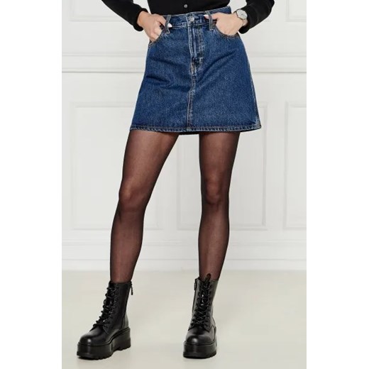 CALVIN KLEIN JEANS Jeansowa spódnica HERO | high rise ze sklepu Gomez Fashion Store w kategorii Spódnice - zdjęcie 175000469
