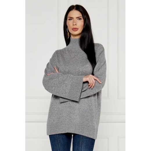 Elisabetta Franchi Wełniany sweter | Oversize fit | z dodatkiem kaszmiru ze sklepu Gomez Fashion Store w kategorii Swetry damskie - zdjęcie 175000597