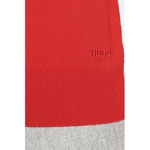HUGO Wełniany sweter San Cedric-M1 | Regular Fit XXL Gomez Fashion Store