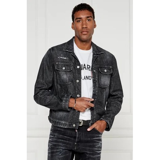 Dsquared2 Kurtka jeansowa | Regular Fit ze sklepu Gomez Fashion Store w kategorii Kurtki męskie - zdjęcie 175000837