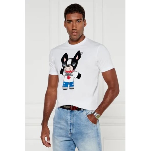 Dsquared2 T-shirt Cool | Regular Fit ze sklepu Gomez Fashion Store w kategorii T-shirty męskie - zdjęcie 175001007