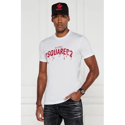 Dsquared2 T-shirt | Regular Fit ze sklepu Gomez Fashion Store w kategorii T-shirty męskie - zdjęcie 175001015