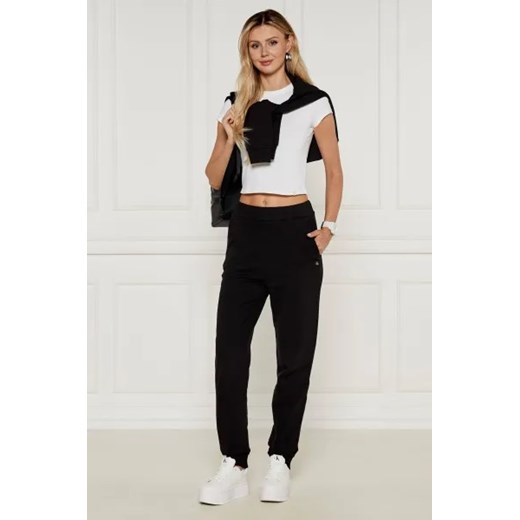 Bluzka damska Calvin Klein z okrągłym dekoltem z krótkim rękawem