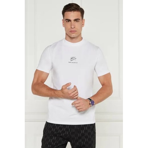 Karl Lagerfeld T-shirt | Regular Fit ze sklepu Gomez Fashion Store w kategorii T-shirty męskie - zdjęcie 175001398