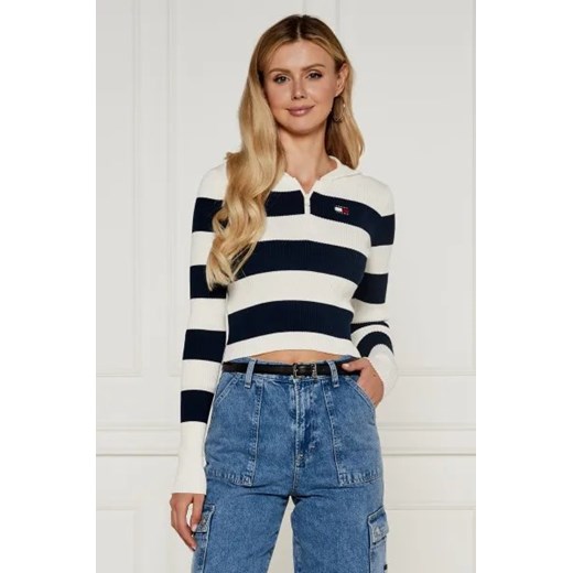 Tommy Jeans Sweter | Cropped Fit Tommy Jeans XS Gomez Fashion Store