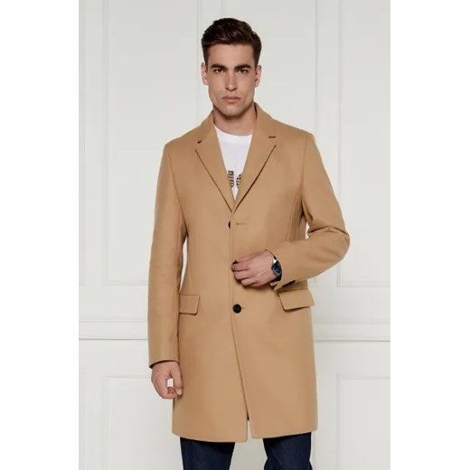 HUGO Wełniany płaszcz Migor 2441 56 Gomez Fashion Store