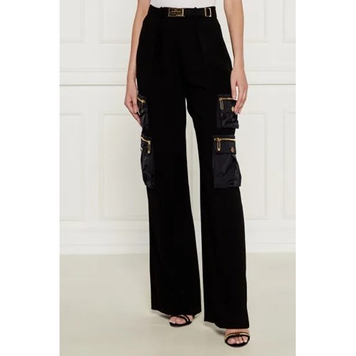 Elisabetta Franchi Spodnie cargo | flare fit ze sklepu Gomez Fashion Store w kategorii Spodnie damskie - zdjęcie 175001668