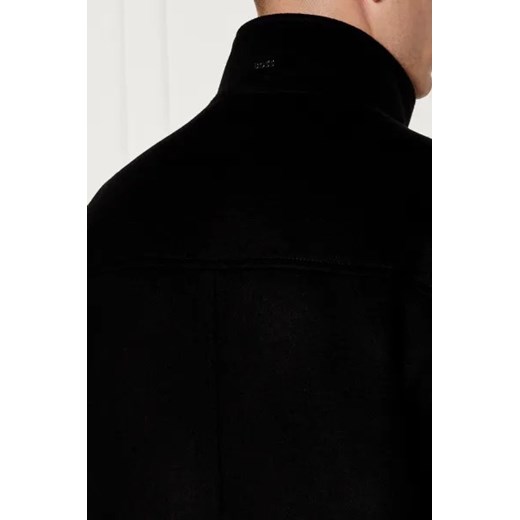 BOSS BLACK Wełniany płaszcz H-Coxtan | z dodatkiem kaszmiru 50 promocyjna cena Gomez Fashion Store