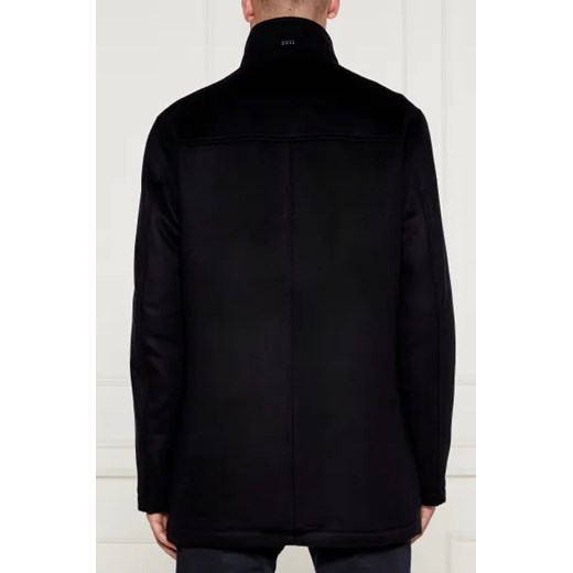 BOSS BLACK Wełniany płaszcz H-Coxtan 54 Gomez Fashion Store