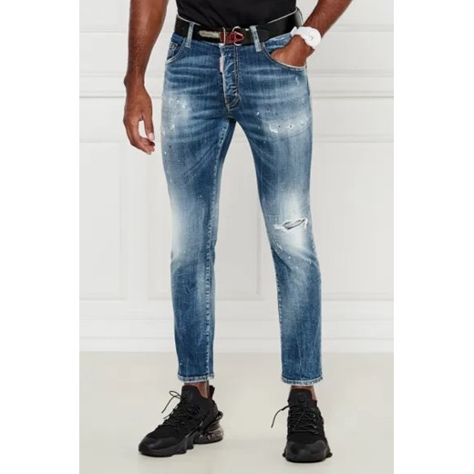 Dsquared2 Jeansy Skater Jean | Tapered fit ze sklepu Gomez Fashion Store w kategorii Jeansy męskie - zdjęcie 175001935