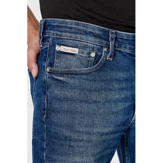 Calvin Klein jeansy męskie z elastanu