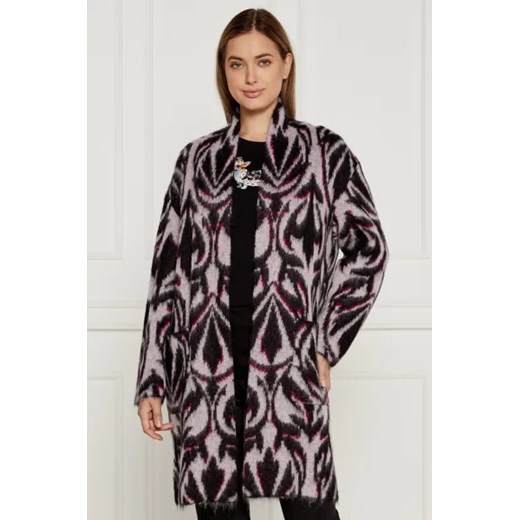 Marc Cain Kardigan | Loose fit | z dodatkiem wełny ze sklepu Gomez Fashion Store w kategorii Swetry damskie - zdjęcie 175002589