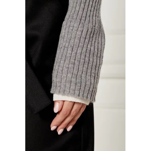 Pinko Wełniany sweter CYMRIC | Slim Fit | z dodatkiem kaszmiru Pinko XS Gomez Fashion Store