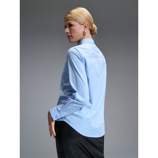 Sinsay - Koszula z długim rękawem - błękitny Sinsay XS Sinsay