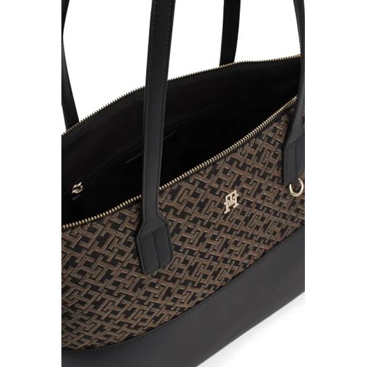 Tommy Hilfiger Skórzana shopperka JACQUARD Tommy Hilfiger One Size Gomez Fashion Store