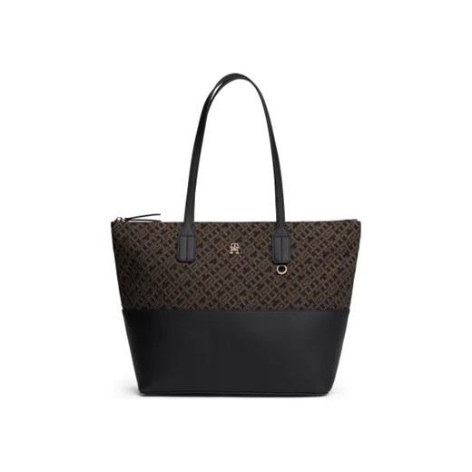 Tommy Hilfiger Skórzana shopperka JACQUARD Tommy Hilfiger One Size Gomez Fashion Store