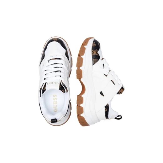 Buty sportowe damskie Guess sneakersy tkaninowe