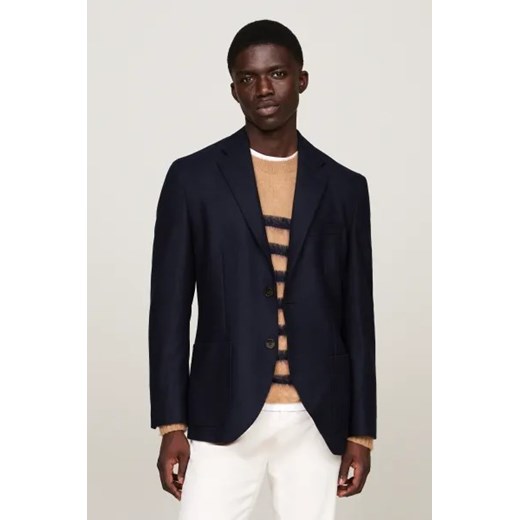Tommy Hilfiger Wełniana marynarka | Slim Fit ze sklepu Gomez Fashion Store w kategorii Marynarki męskie - zdjęcie 175007469