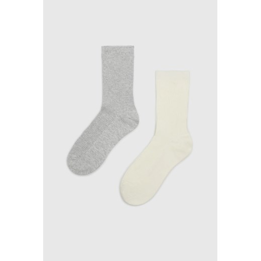 2 pack bawełnianych skarpet ze sklepu Moodo.pl w kategorii Skarpetki damskie - zdjęcie 175008975
