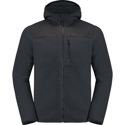 Polar męski Kammweg Pile FZ Jack Wolfskin ze sklepu SPORT-SHOP.pl w kategorii Bluzy męskie - zdjęcie 175010568