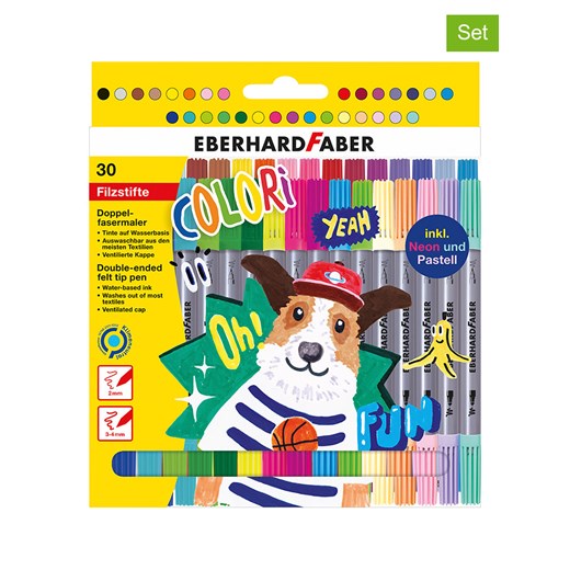 Eberhard Faber Flamastry (30 szt.) &quot;Colori&quot; ze sklepu Limango Polska w kategorii Akcesoria biurowe - zdjęcie 175011137