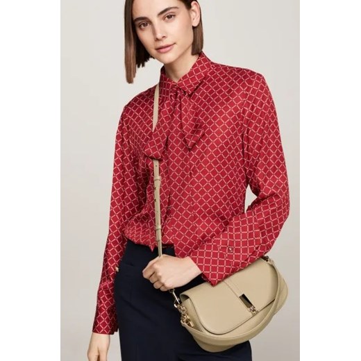 Listonoszka Tommy Hilfiger ze skóry ekologicznej