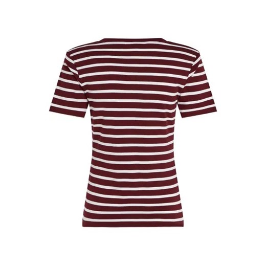 Bluzka damska Tommy Hilfiger z bawełny z krótkim rękawem