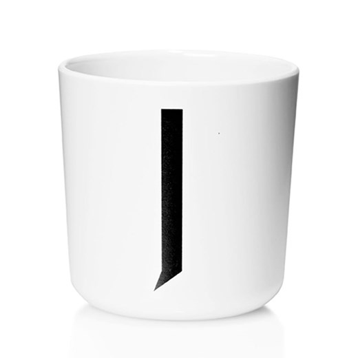 Design Letters Kubek &quot;J&quot; w kolorze białym - 175 ml Design Letters onesize okazyjna cena Limango Polska