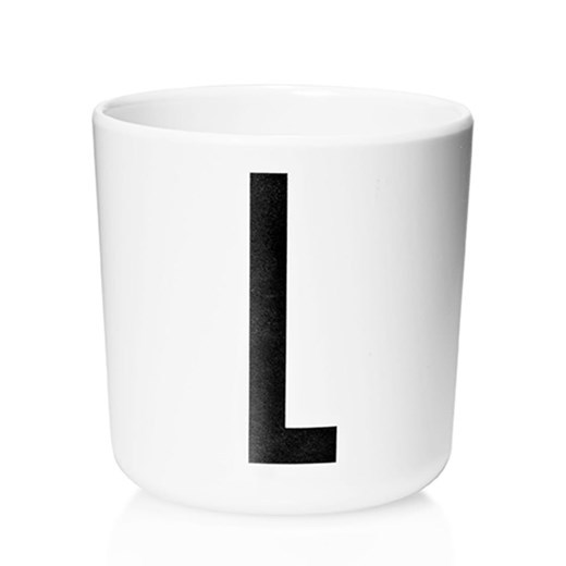 Design Letters Kubek "L" w kolorze białym - 175 ml Design Letters onesize okazja Limango Polska