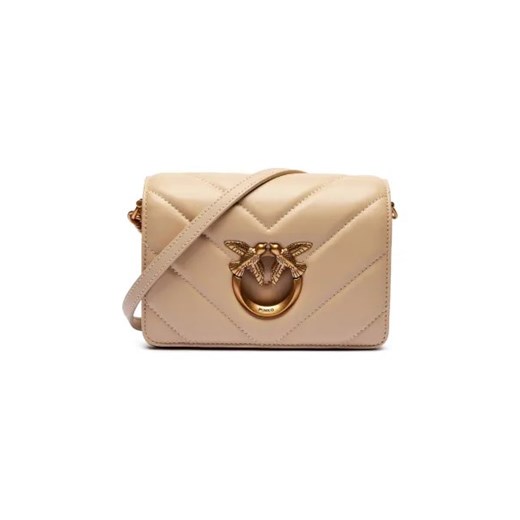 Pinko Skórzana torebka na ramię LOVE CLICK MINI Pinko One Size Gomez Fashion Store