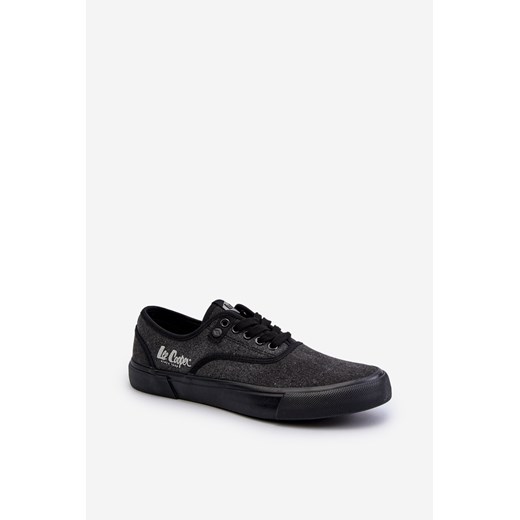 Męskie Trampki Czarne Lee Cooper LCW-24-02-2150 ze sklepu ZAZOO w kategorii Trampki męskie - zdjęcie 175036038