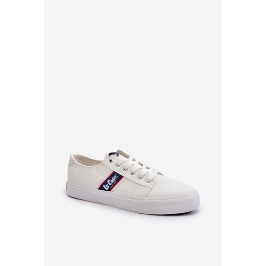Męskie Trampki Białe Lee Cooper LCW-24-02-2143 ze sklepu ZAZOO w kategorii Trampki męskie - zdjęcie 175036639