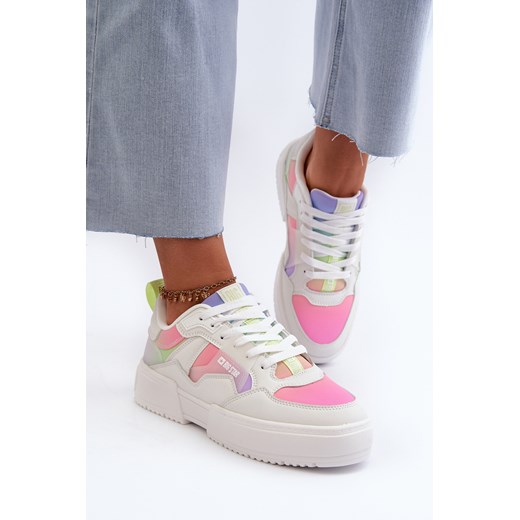 Damskie Sneakersy Multikolor Big Star NN274359 Memory Foam System 37 okazja ZAZOO