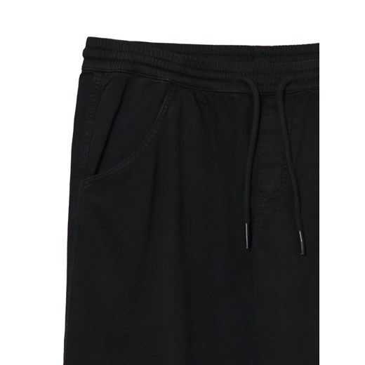 Cropp - Czarne dresowe joggery loose - czarny Cropp 30 Cropp