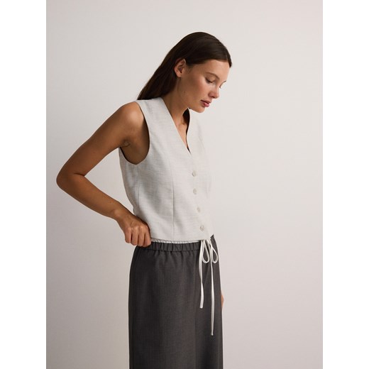 Reserved - Spodnie jogger - szary Reserved S Reserved