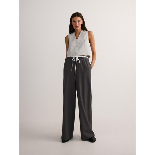 Reserved - Spodnie jogger - szary Reserved XS Reserved