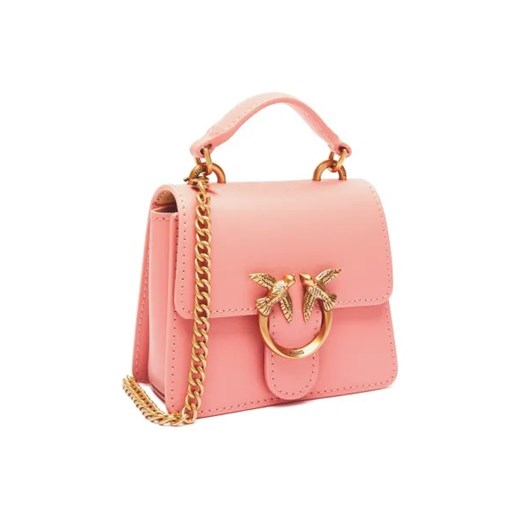 Pinko Skórzana torebka na ramię LOVE ONE MICRO Pinko One Size Gomez Fashion Store