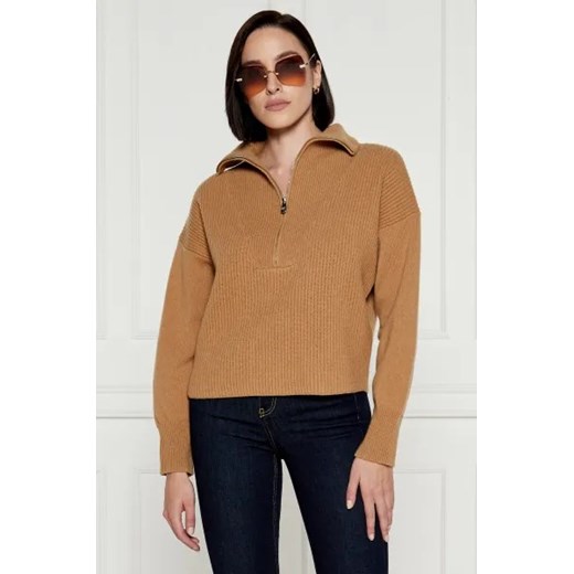 Pinko Wełniany sweter CAVEAU | Regular Fit | z dodatkiem kaszmiru Pinko XS Gomez Fashion Store wyprzedaż