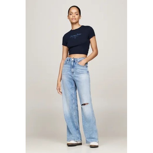 Tommy Jeans T-shirt | Cropped Fit Tommy Jeans XS Gomez Fashion Store