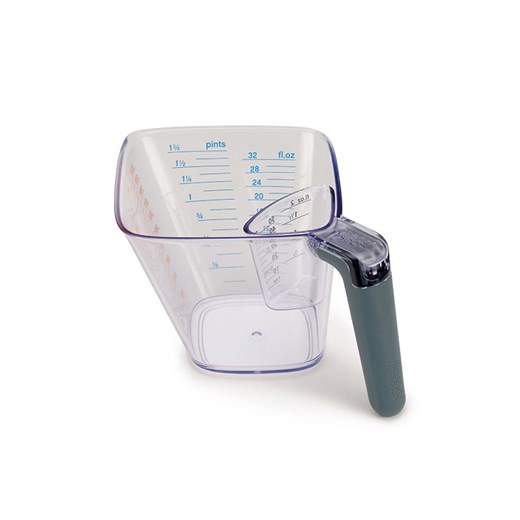 JosephJoseph Kubki z miarką 2w1 (2 szt.) w kolorze szarym - 1 l ze sklepu Limango Polska w kategorii Akcesoria kuchenne - zdjęcie 175048826